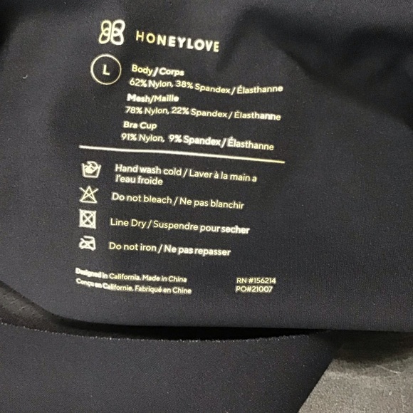 Honeylove LiftWear Tank in Vamp Size Large. - Picture 7 of 8